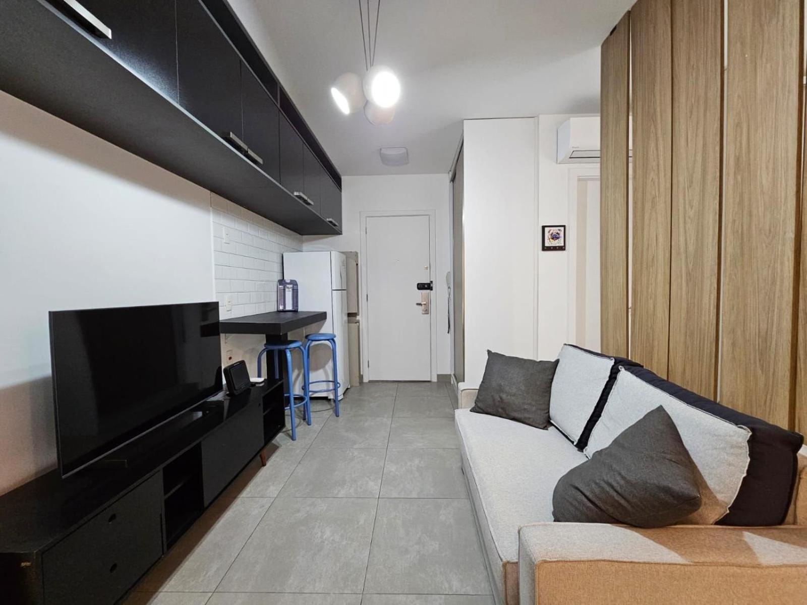 No Brooklin P/ 4 Pessoas Com Garagem. Apartment Sao Paulo